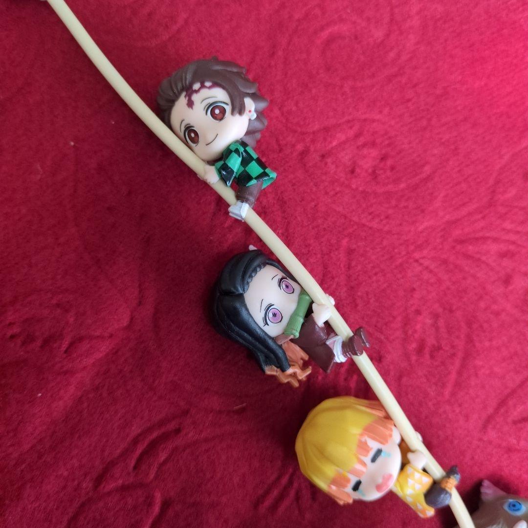 鬼滅の刃　ハグコット　ケーブルホルダー　フィギュア　竈門炭治郎　冨岡義勇
