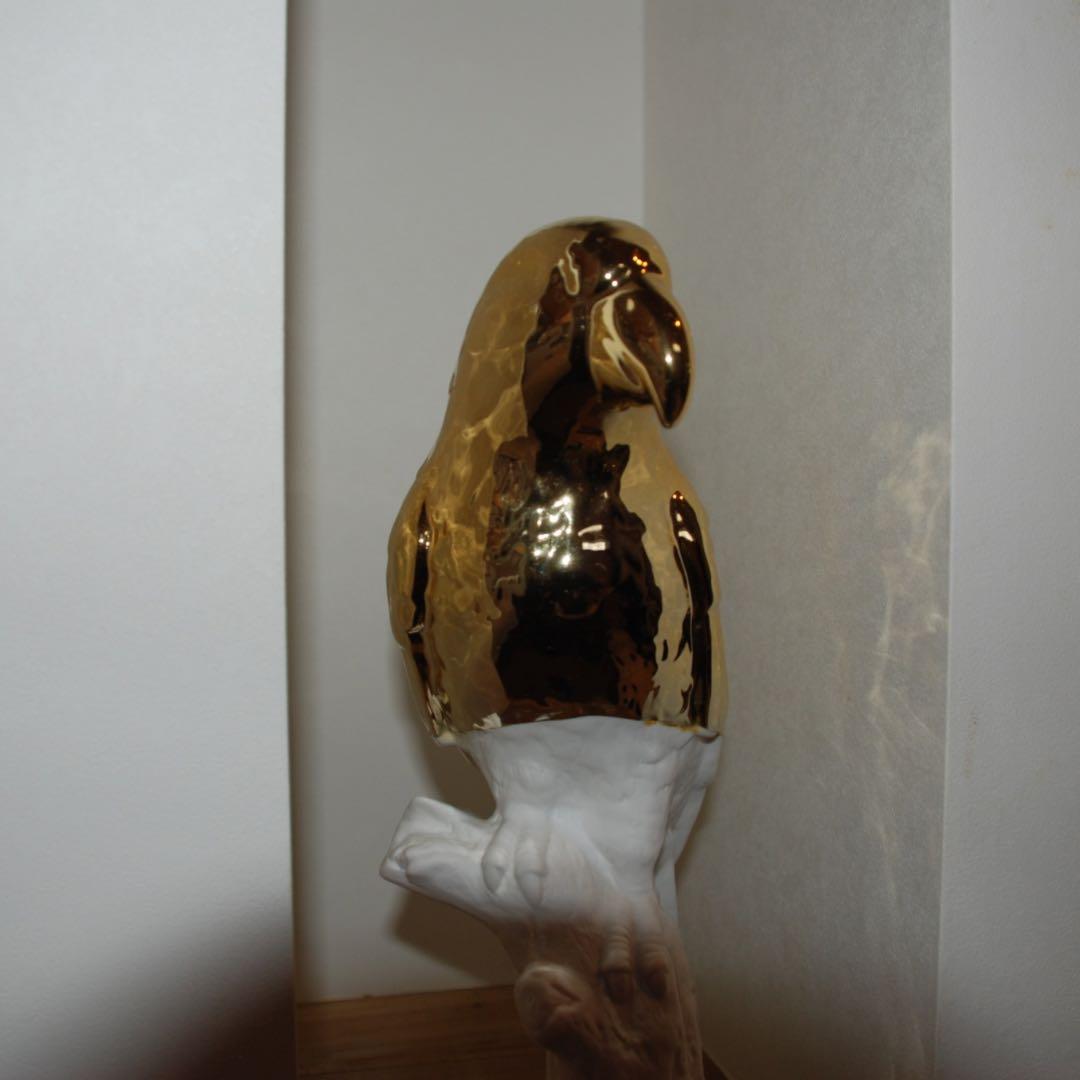 POLSPOTTEN （ポルスポッテン）金色オウムの置物で幸運を呼び込みませんか