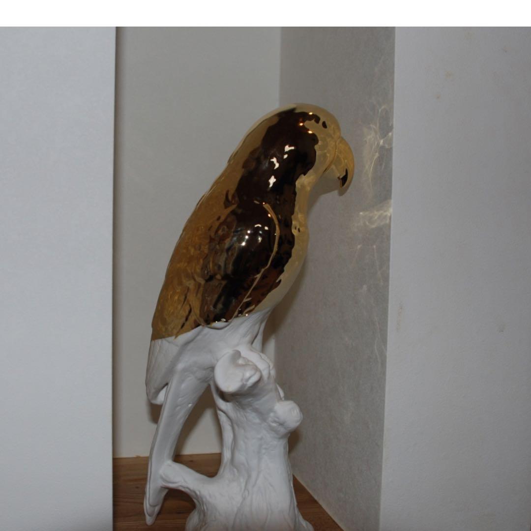 POLSPOTTEN （ポルスポッテン）金色オウムの置物で幸運を呼び込みませんか