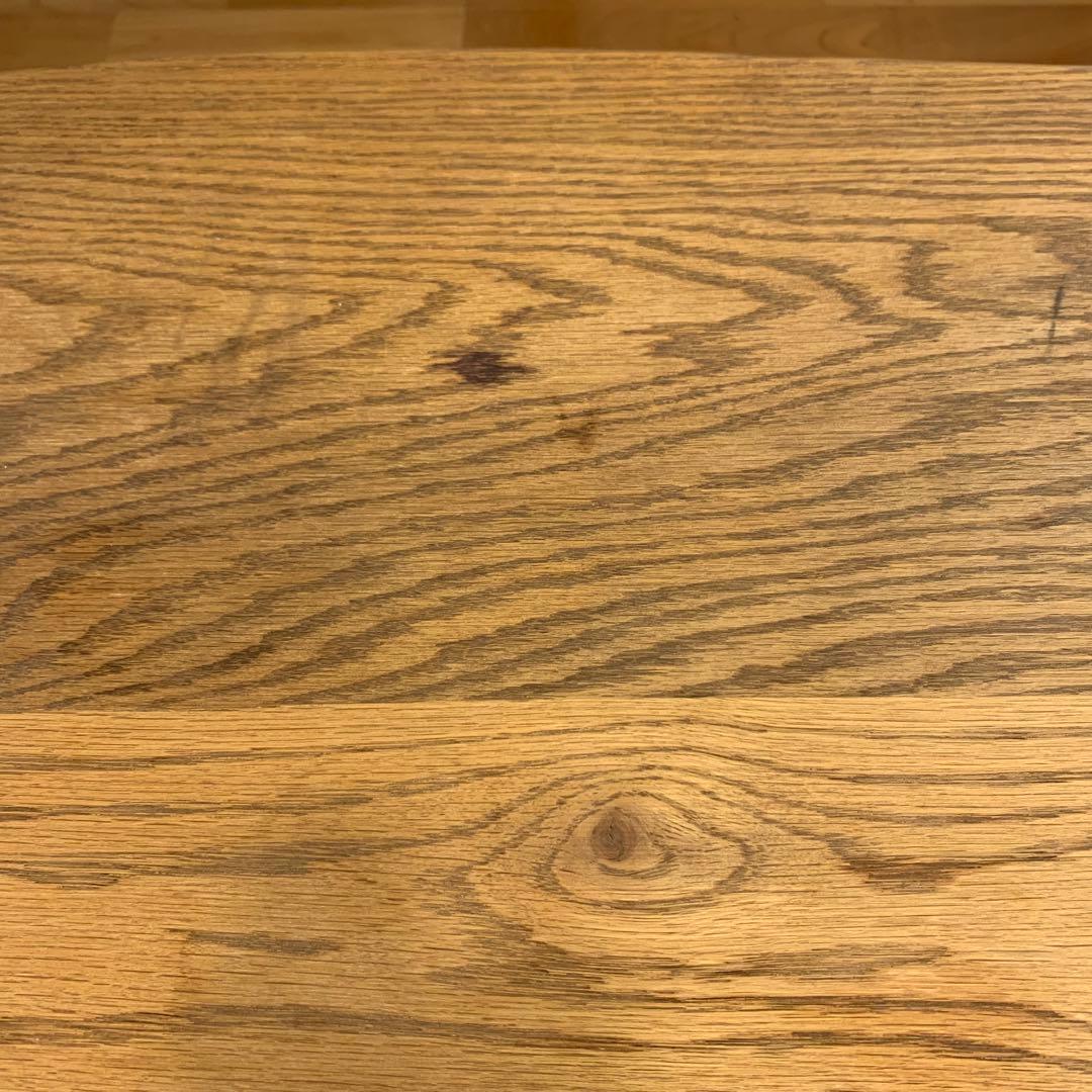 【引取り限定】天然の無垢材（集成材）　ダイニングテーブル