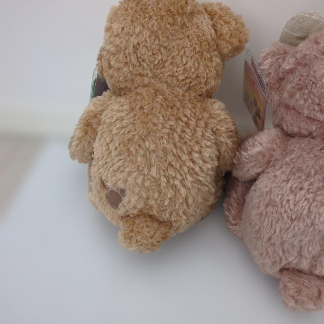 新品タグ付き　ダッフィーとシェリーメイののぬいぐるみ2体セット　ディズニー