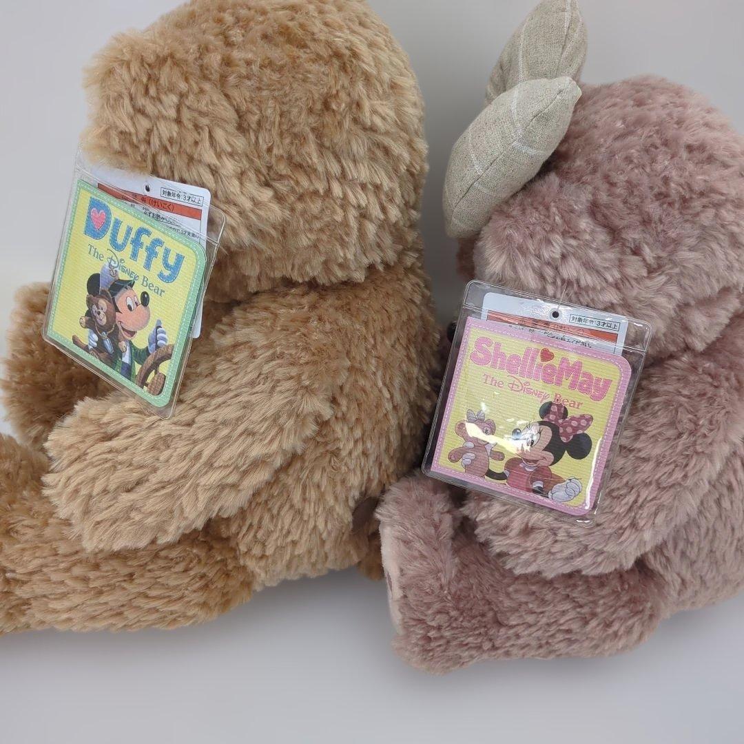 新品タグ付き　ダッフィーとシェリーメイののぬいぐるみ2体セット　ディズニー