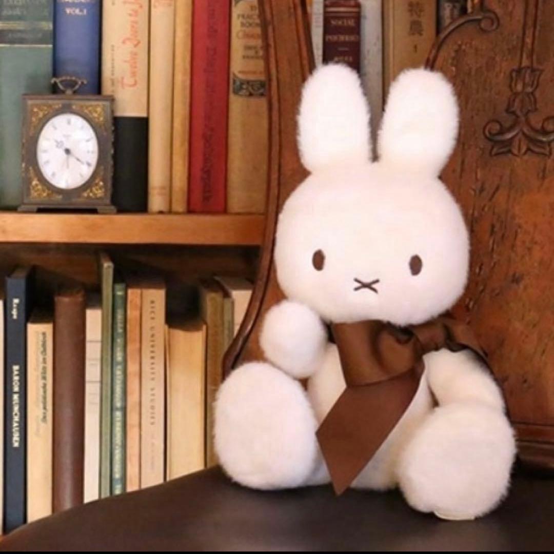 ミッフィー　70周年　ボントントイズ　ぬいぐるみ　ギフトボックス　ブラウン