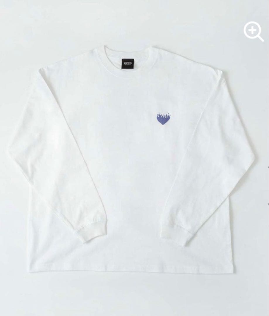 新品　藤井風　燃えよ　ロンT ホワイト Mサイズ