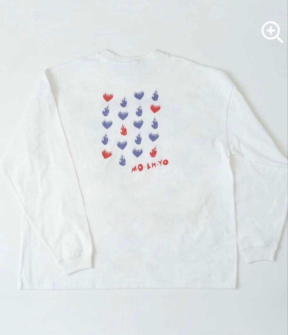 新品　藤井風　燃えよ　ロンT ホワイト Mサイズ