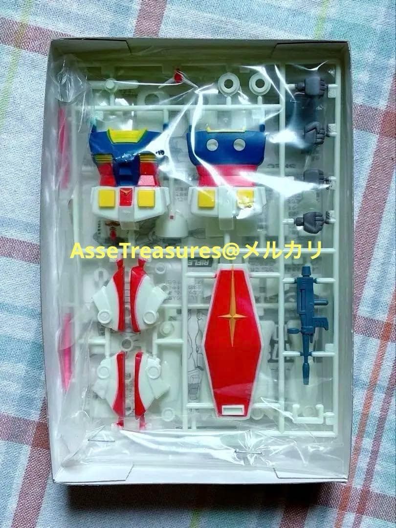 絶版 バンダイ フルカラーモデル 1/144 RX-78 ガンダム シリアル入り