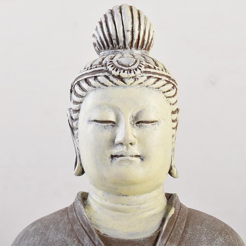 仏教美術　樹脂製　レプリカ　国宝　月光菩薩像　仏像　置物　M　R7674