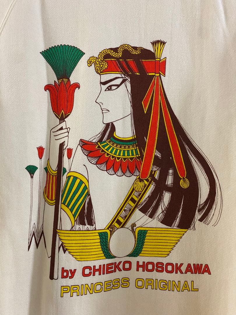 未使用品 王家の紋章 トレーナー 細川智栄子 ヴィンテージ 70s 当時物 希少