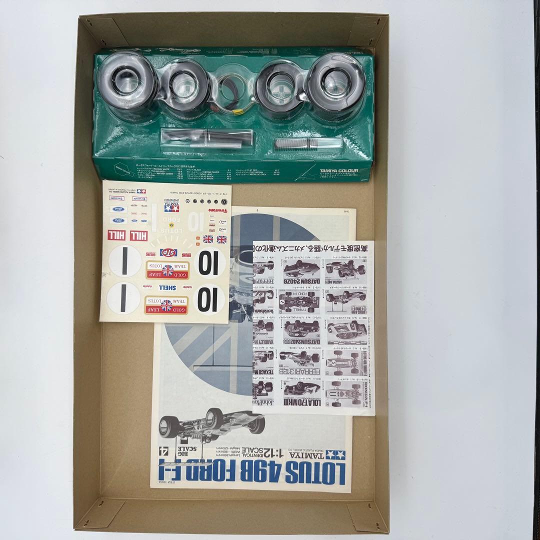 Lotus 49B Ford F-1 1:12 Tamiya 未組立キット