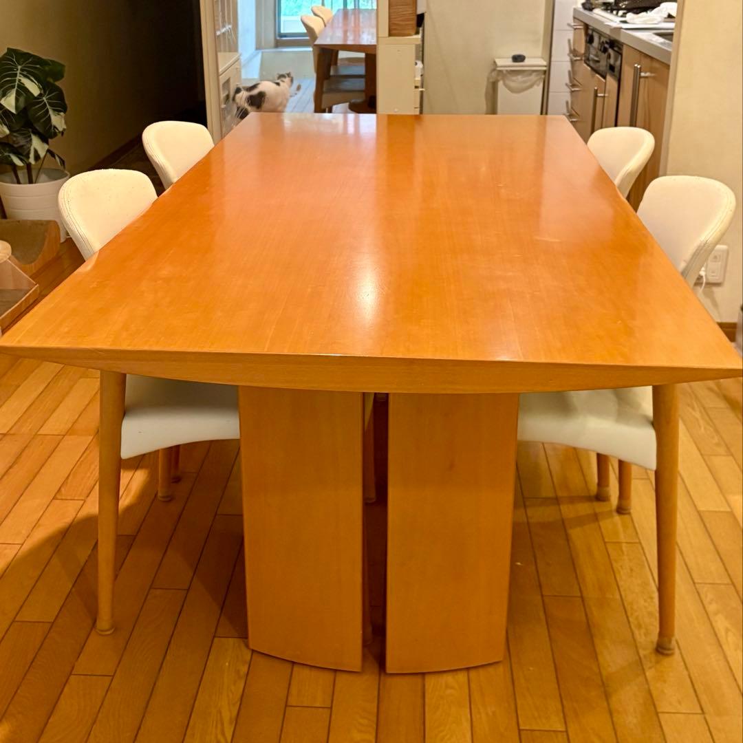 【お取り置き中、ボヌール様】アルフレックス ダイニングテーブル　180×90cm