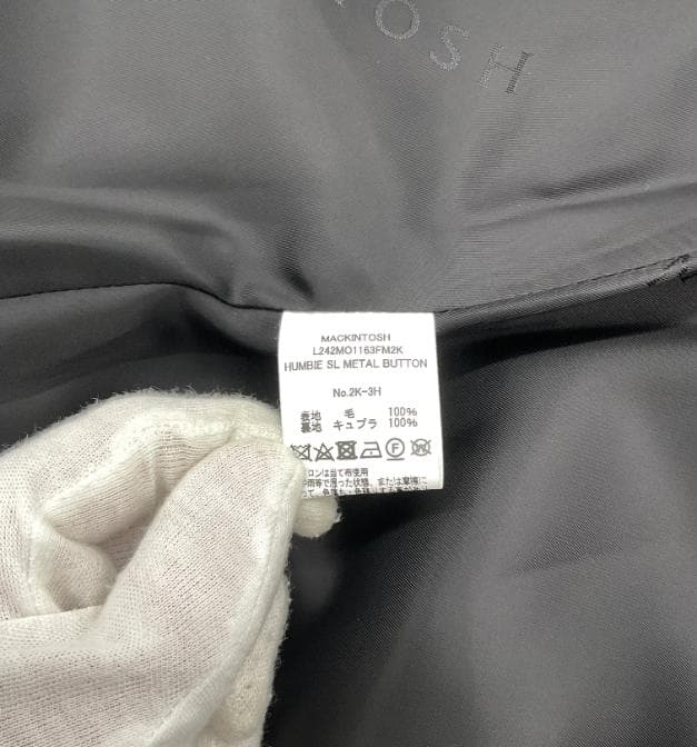 東原亜希着 未使用MACKINTOSH ハンビーコートHUMBIE SL MB8