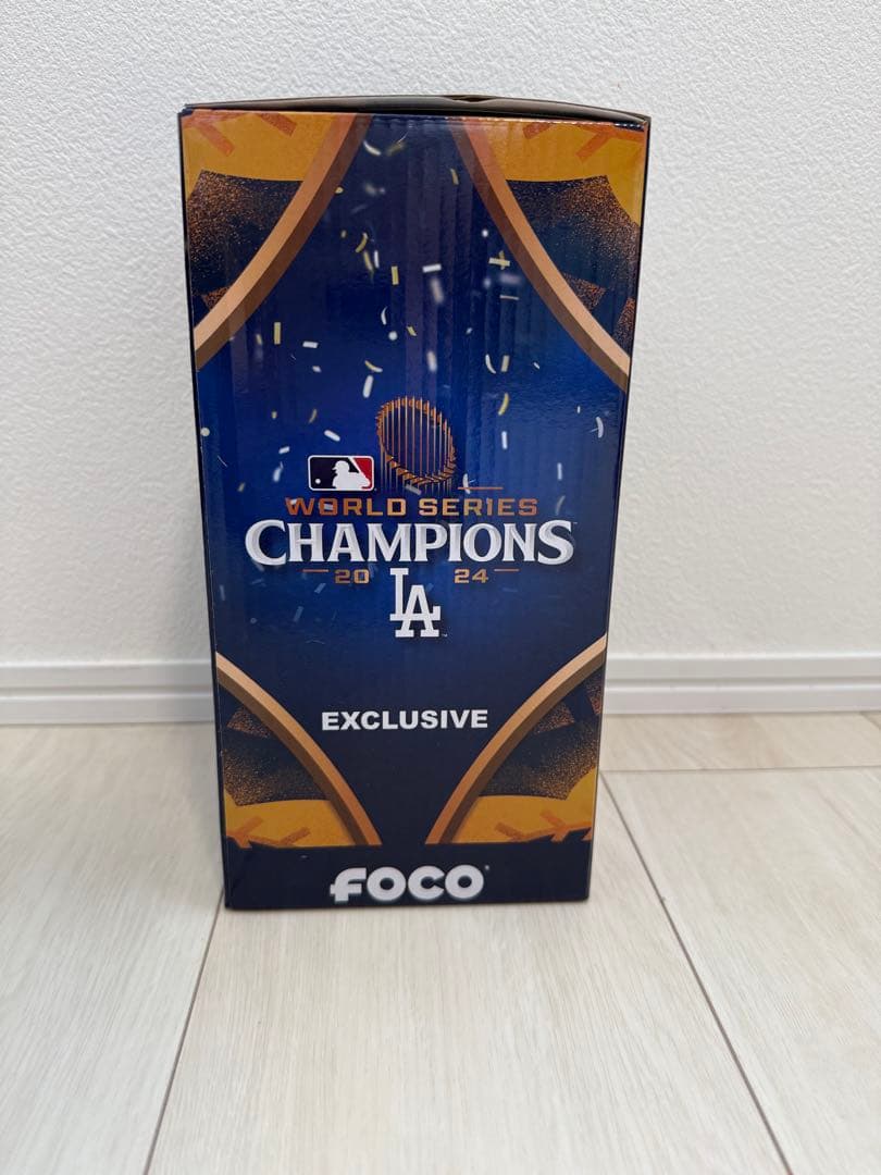 応援値下げ！【新品未開封】大谷翔平2024 WSチャンピオン８インチボブルヘッド