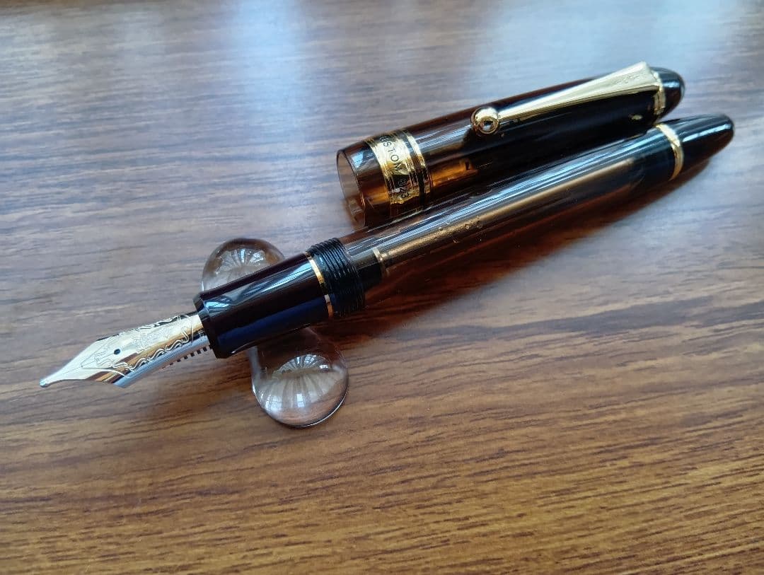 パイロット 万年筆 カスタム823 シグネチャー ブラウン