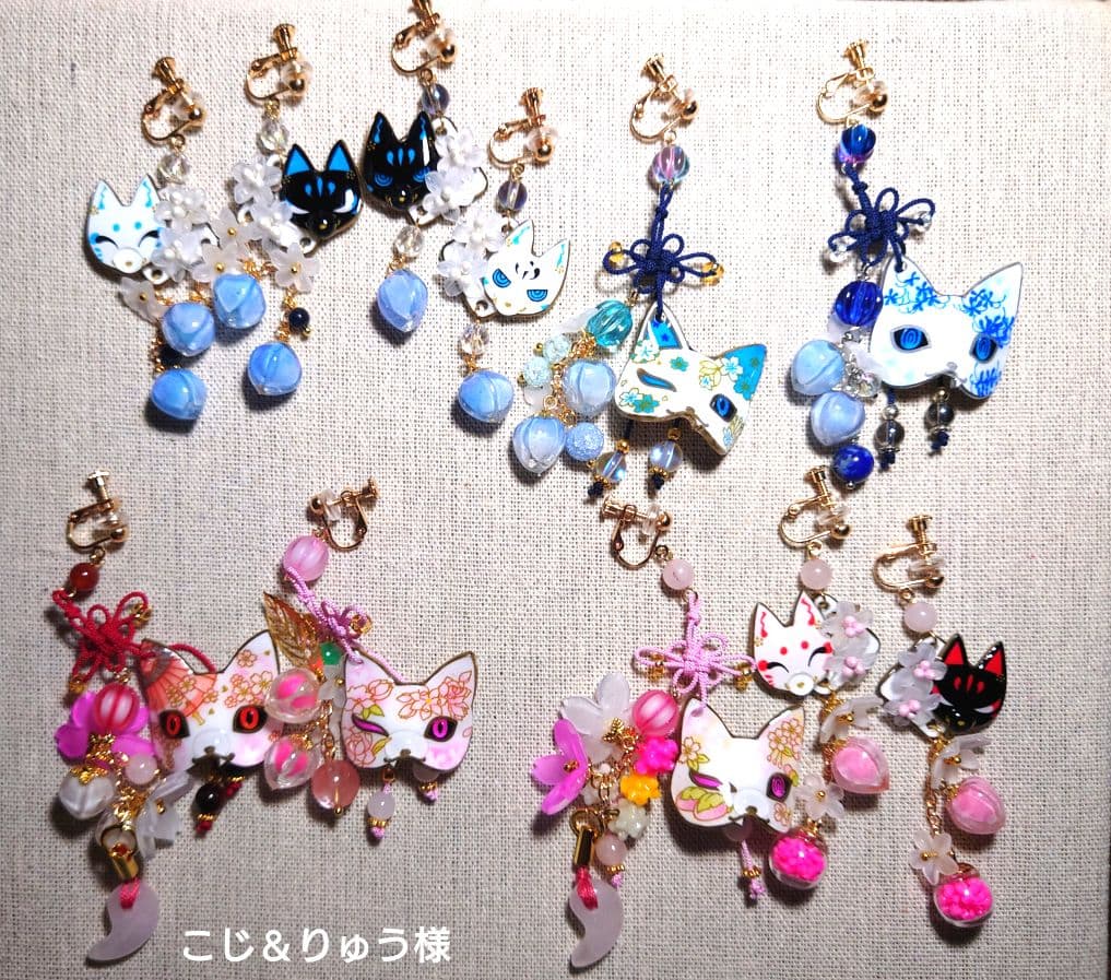 イヤリング８点再販リクエスト