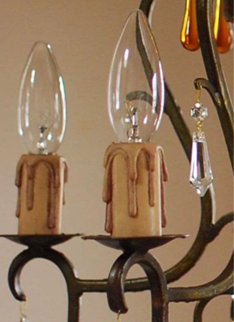 ぐり　Handleオリジナルアンティーク風シャンデリア(ラルム・L）