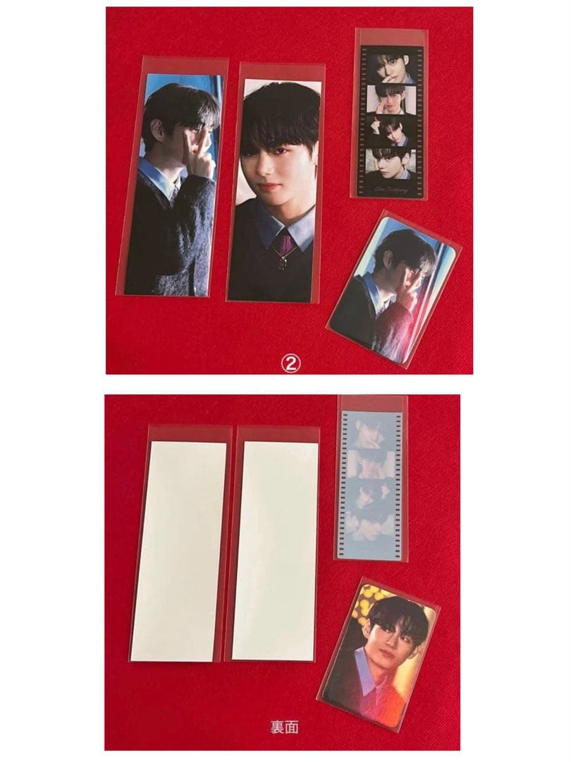 BTS ロングステッカー・正方形両面フォト・ホログラム両面フォトカード♡Ｖ