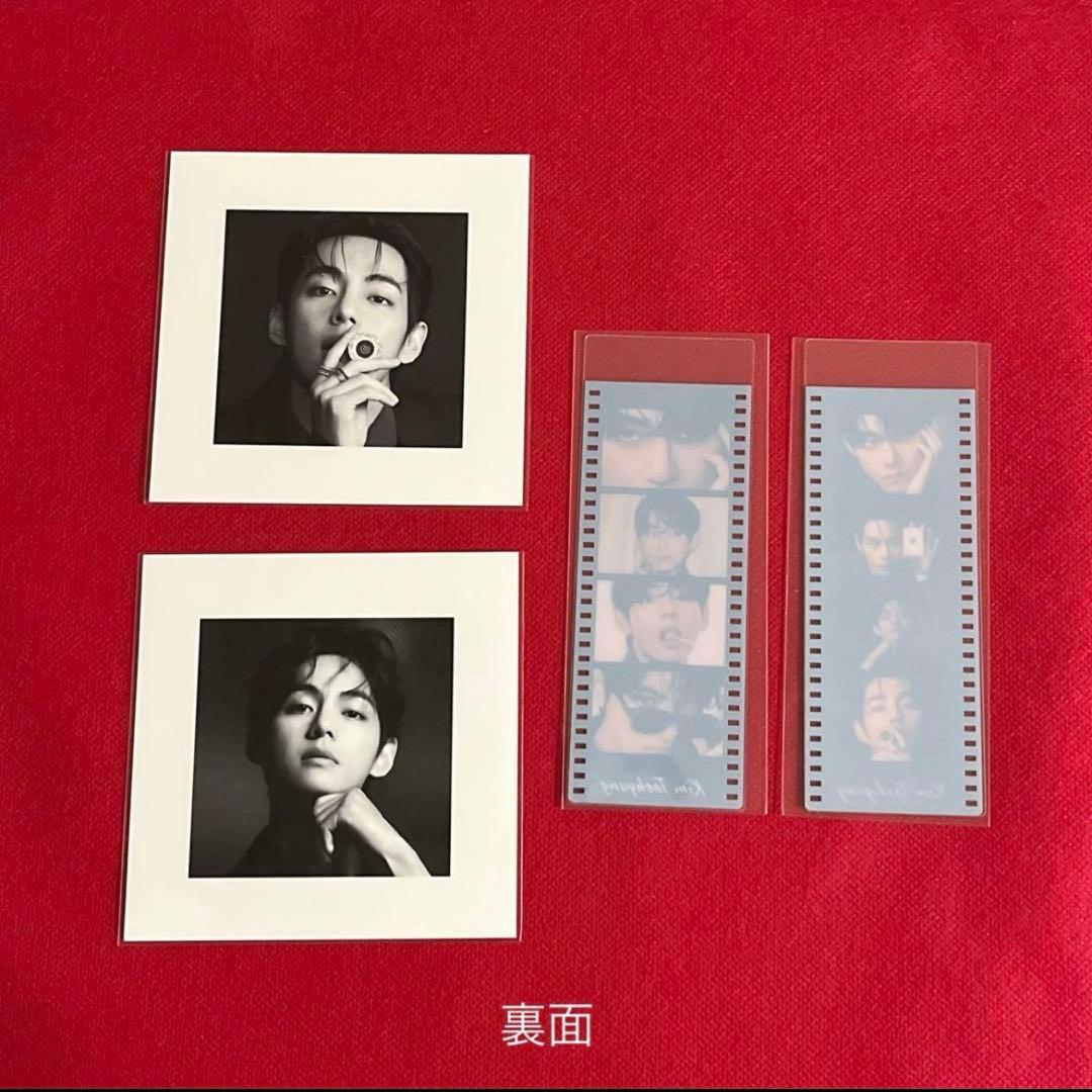 BTS ロングステッカー・正方形両面フォト・ホログラム両面フォトカード♡Ｖ