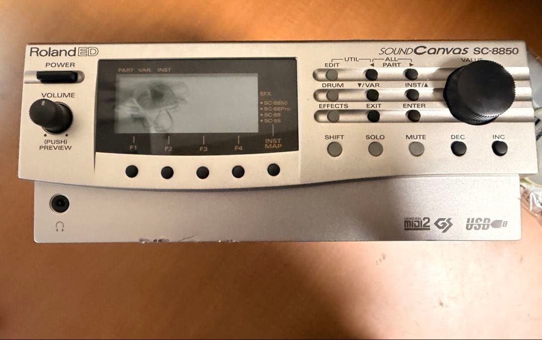 Roland SC-8850 SOUND Canvas 音源モジュール 中古