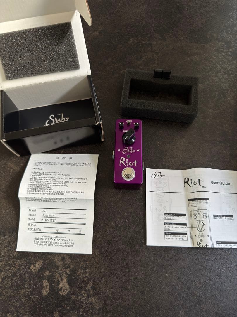 ギター Suhr Riot Mini