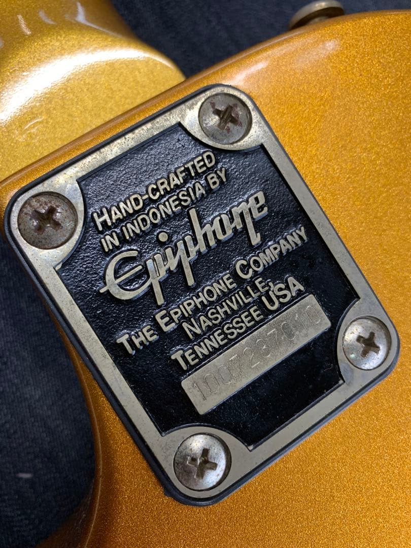 Epiphone Les Paul Standard GOLD TOP　ギター