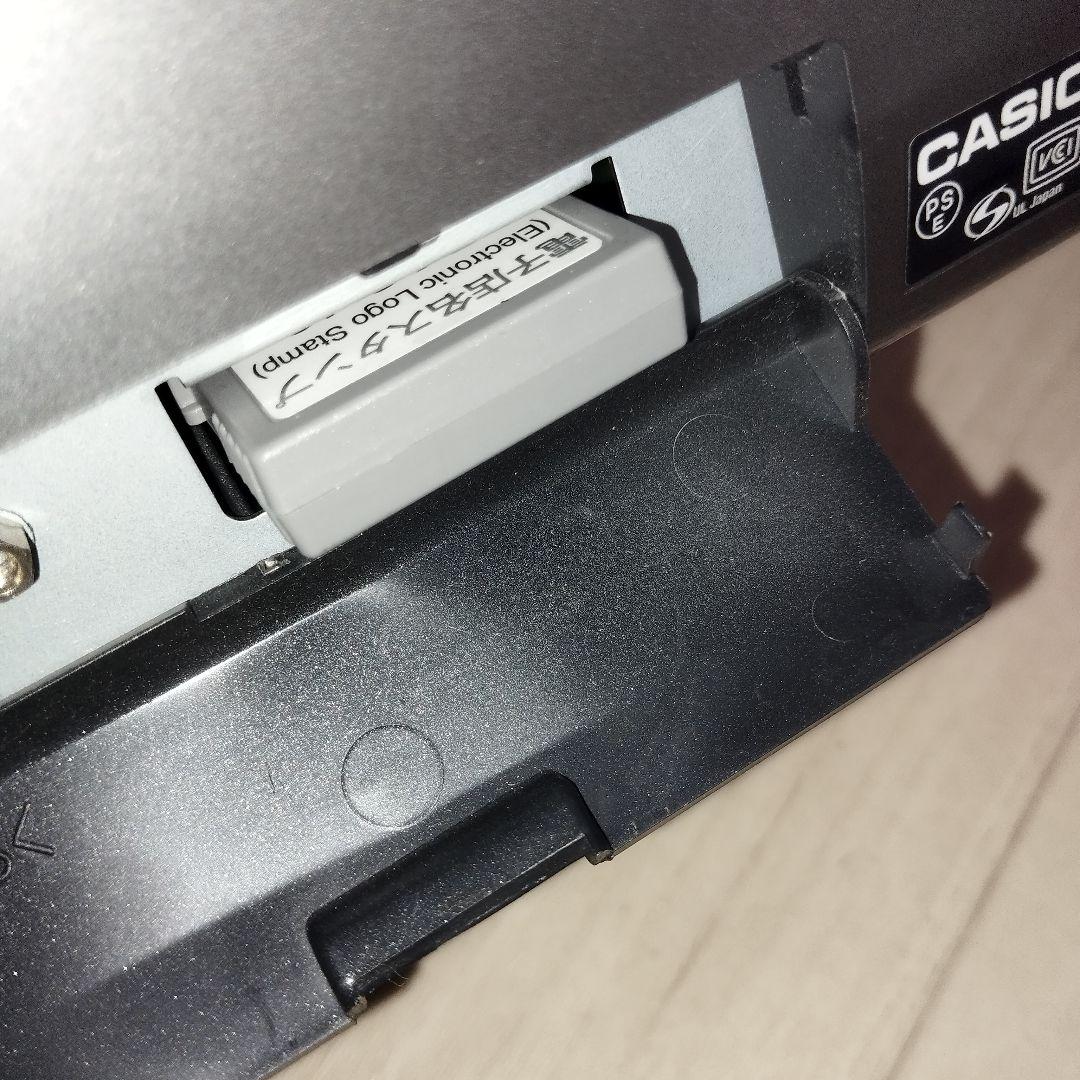 CASIO レジスター NL-300 電子店名スタンプ RAC-10付き　鍵あり