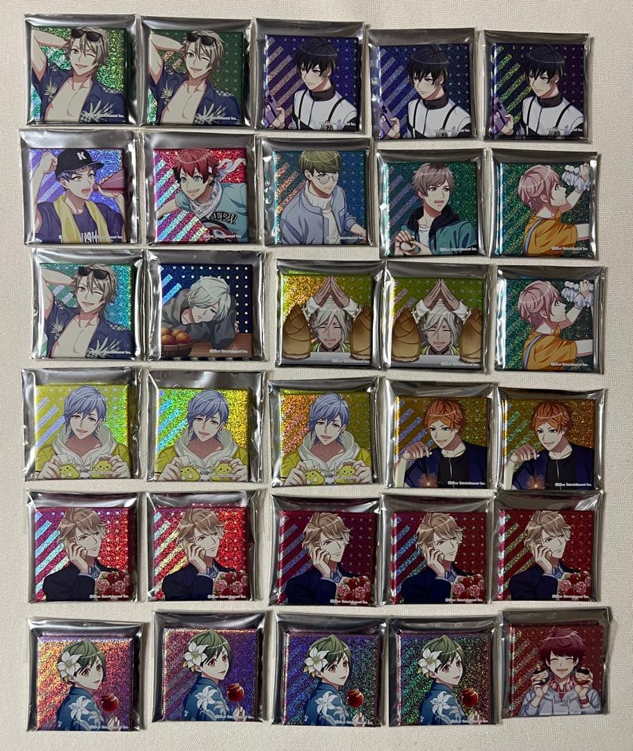 鬼滅の刃 原画展 箔押しイラストカード 冨岡義勇 時透無一郎 不死川実弥