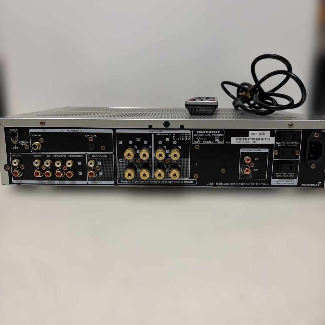marantzアンプPM6005☆ リモコン付き　確認済品