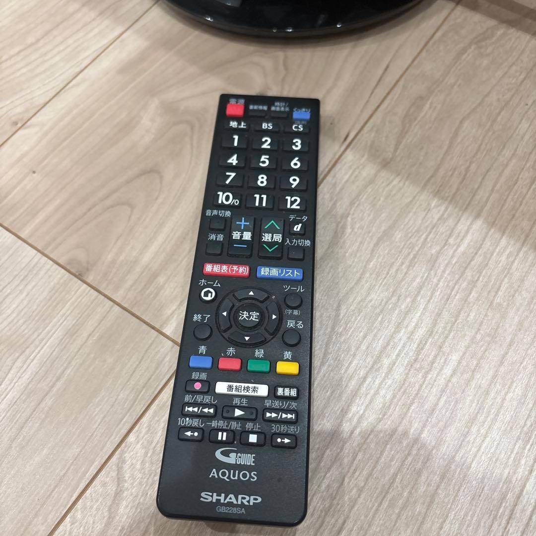 【動作確認済】【業者梱包】SHARP 液晶テレビ　24インチ 2017年製