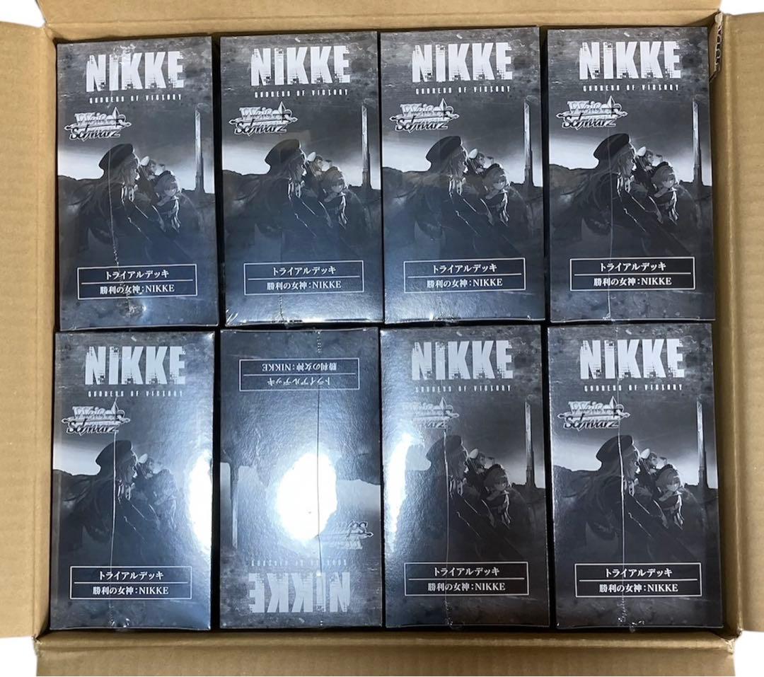 【新品・1カートン】勝利の女神：NIKKE トライアルデッキ 輸送ケースのみ開封