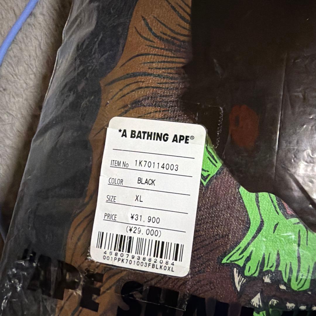 A BATHING APE BAPE ホラー　HEAD パーカー　スウェット