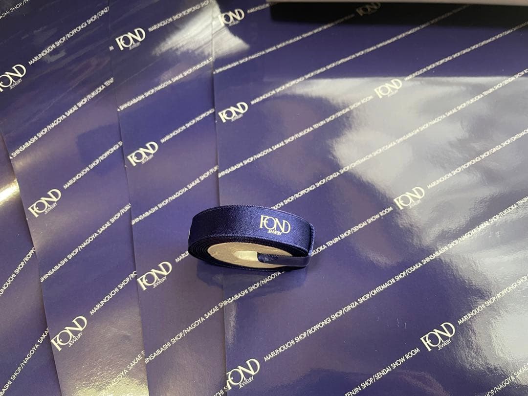 JEWELRY FOND ジュエリーフォンド ギフト リボン 包装紙 ラッピング