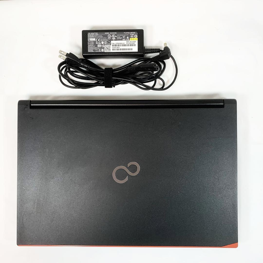 【オフィス付き】ノートパソコン黒　Windows11　8GB／SSD480GB✨