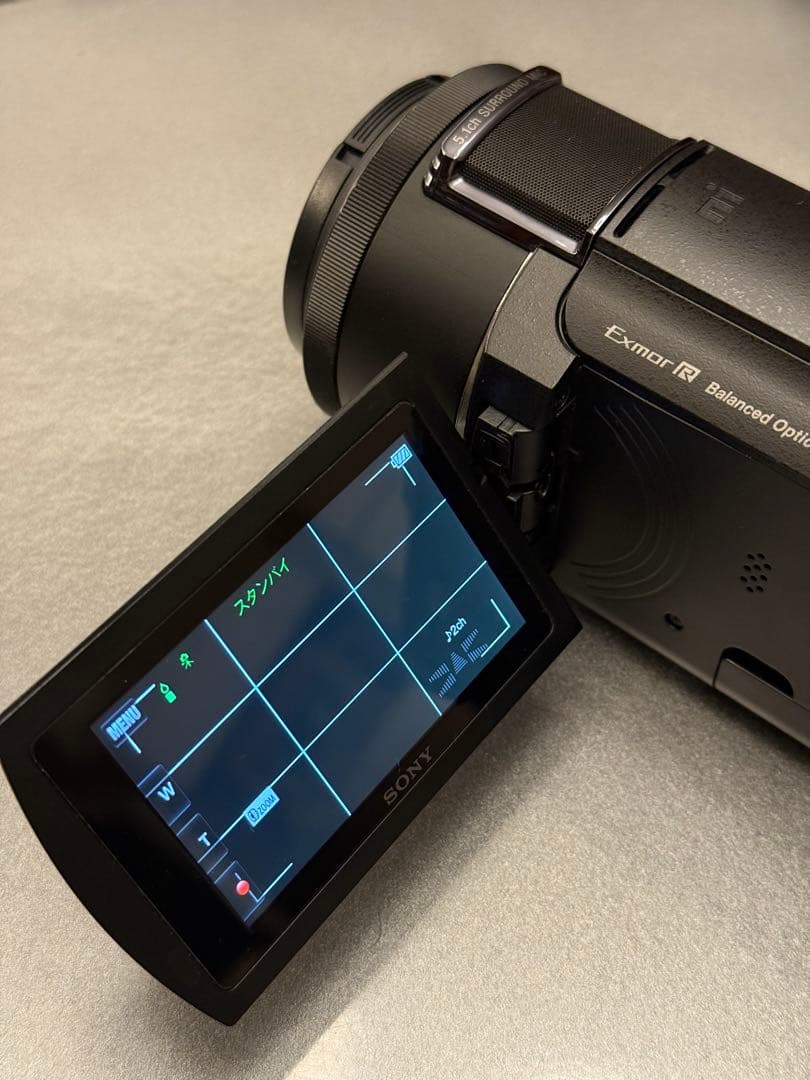 SONY 4K FDR-AX60 ビデオカメラ➕付属品NDフィルター等付き