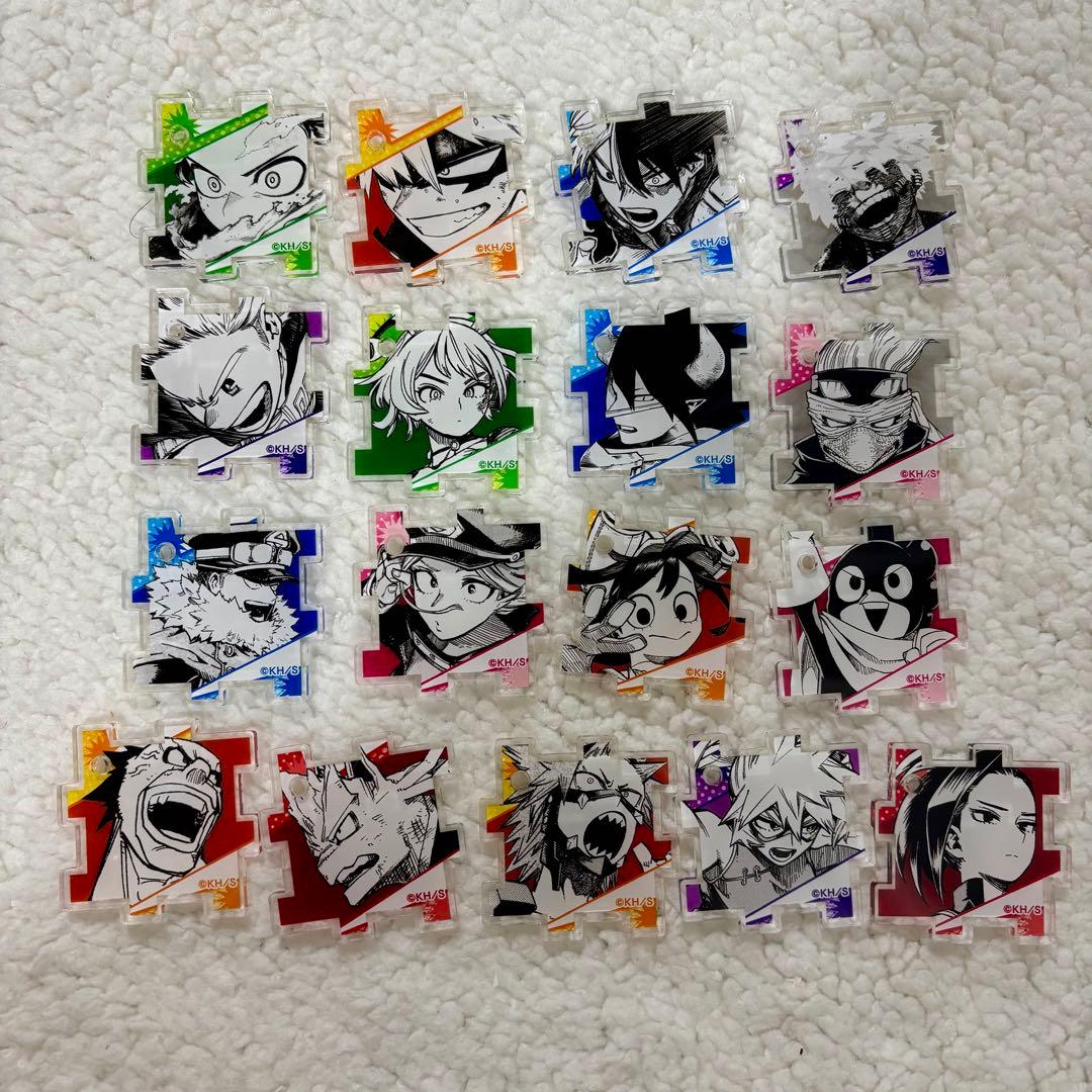 僕のヒーローアカデミア ヒロアカ 原画展 パズルコレクション 緑谷 爆豪 轟など