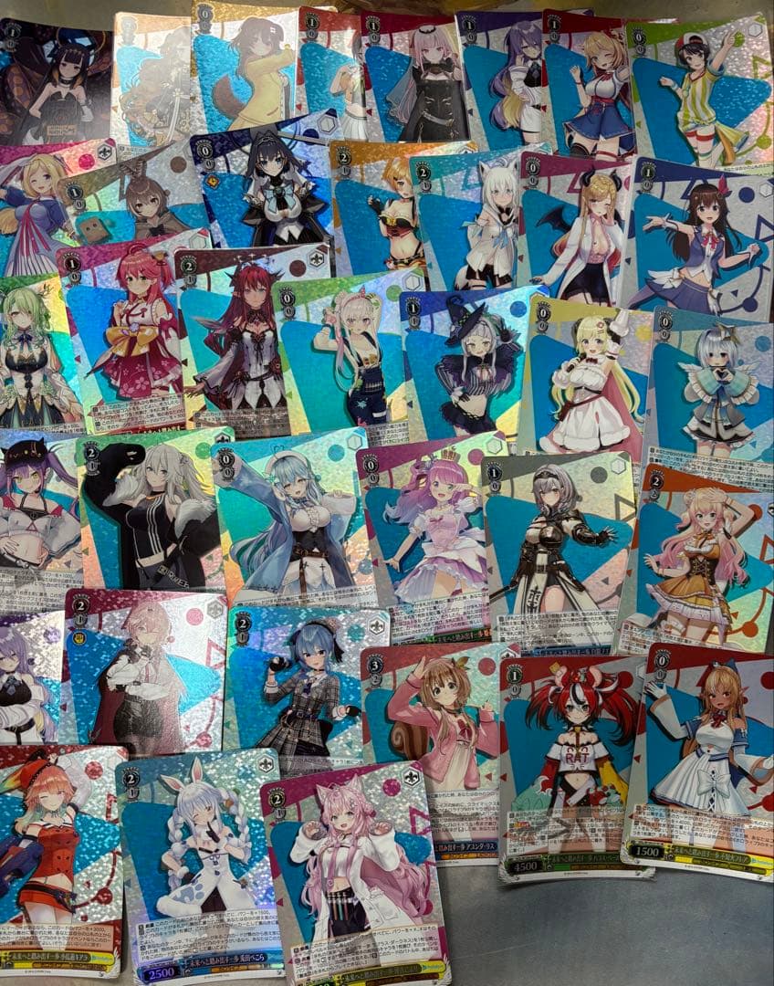 ヴァイスシュヴァルツ ホロライブ RRR SR HLP 269枚 まとめ売り