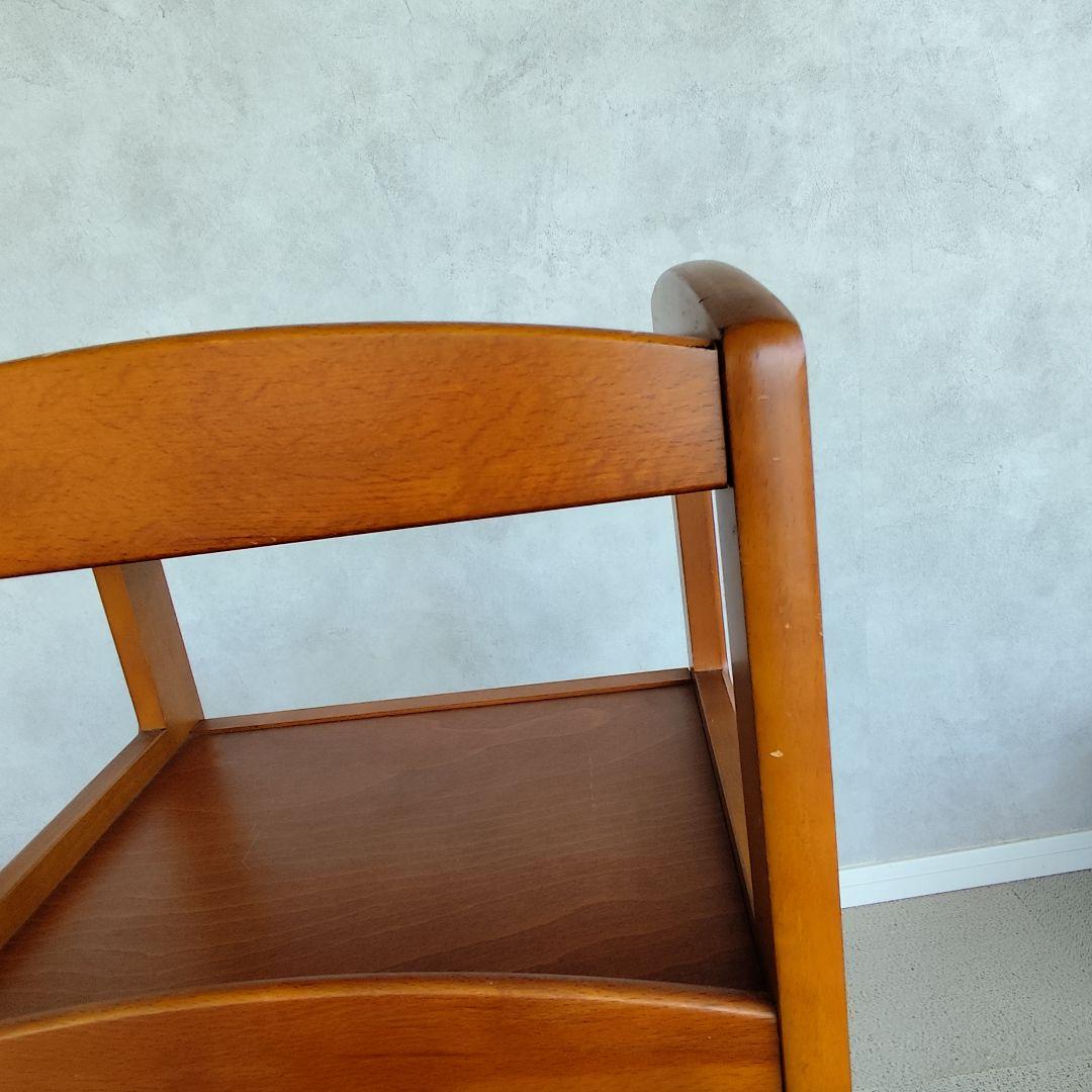 カリモク　karimoku 木製サイドテーブル 天然木電話台 インテリア