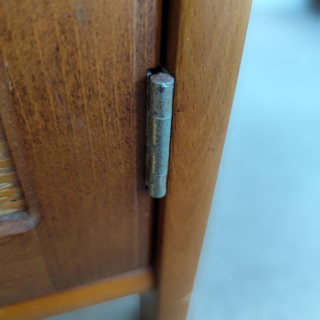 カリモク　karimoku 木製サイドテーブル 天然木電話台 インテリア