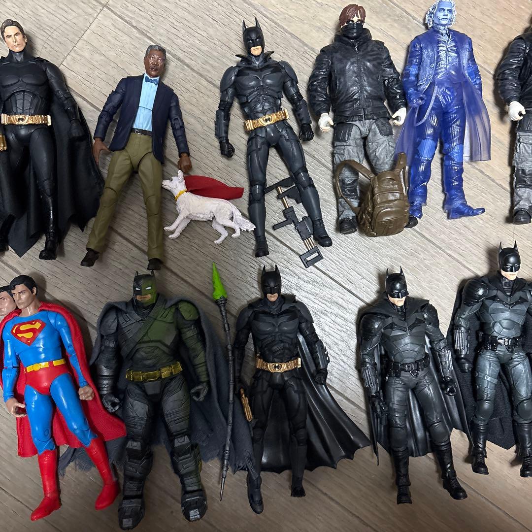 マクファーレントイズ　dcマルチバース バットモービル　ルーシャス＆タンブラー