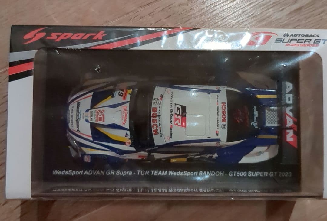 【未開封】WedsSport ADVAN GR Supra 1/43 ミニカー