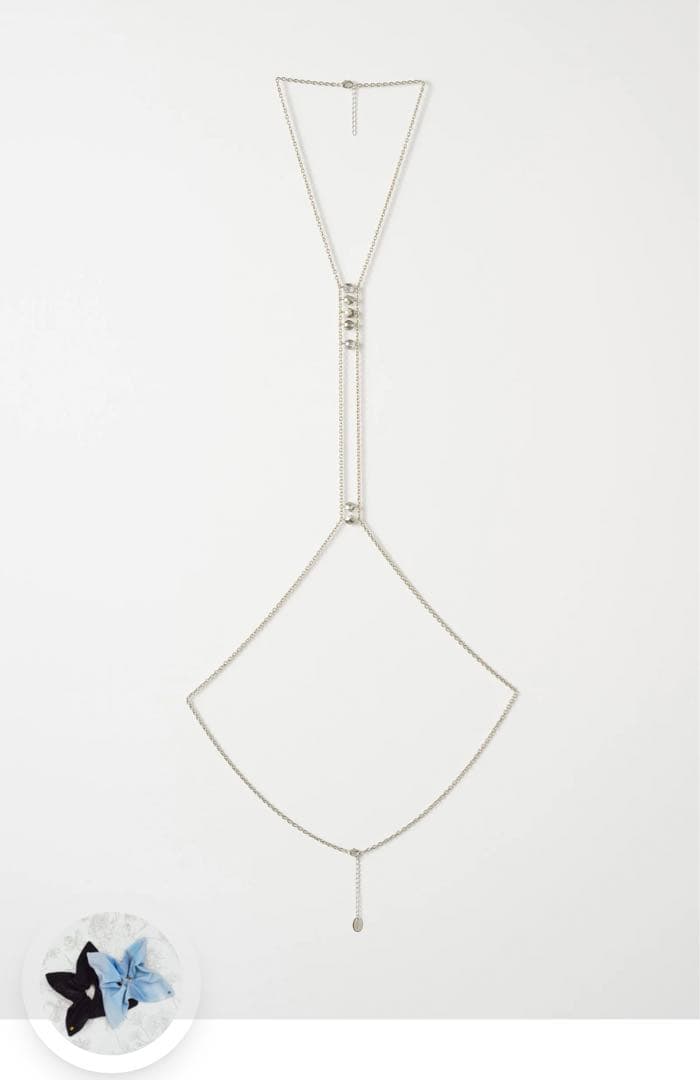 【MURRAL】スターリーチェーンハーネス シルバー