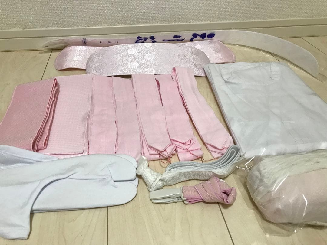 清楚な総絞り　正絹振袖　5点セット＋正絹長襦袢 振袖フルセット