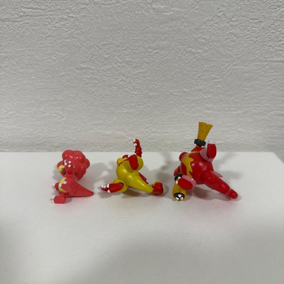 ポケモン　モンコレ　初期　ブビィ　ブーバー　ブーバーン　3体セット