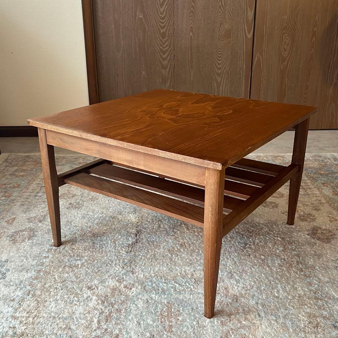 イギリスビンテージvintageセンターテーブル コーヒーテーブル 座卓 チーク