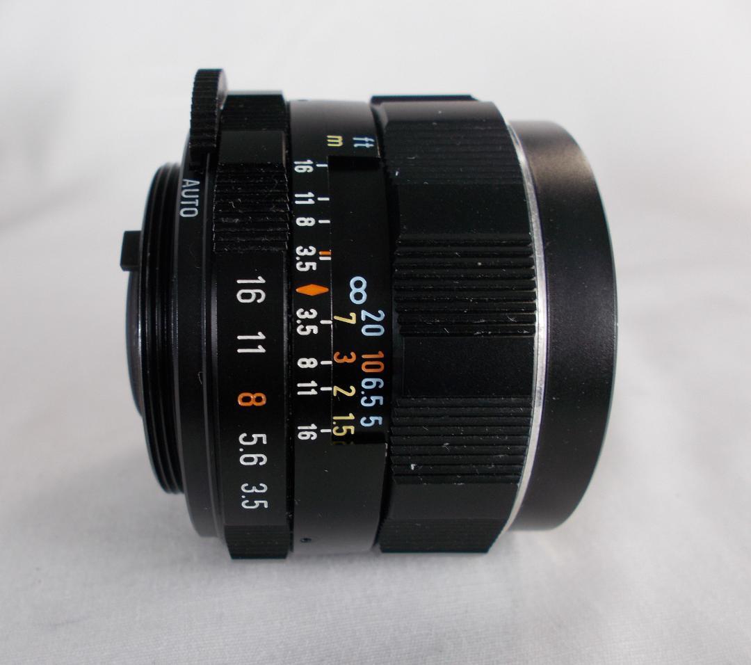 フィルムカメラ 整備済　Pentax SP　+ 広角レンズ 28mm　P260