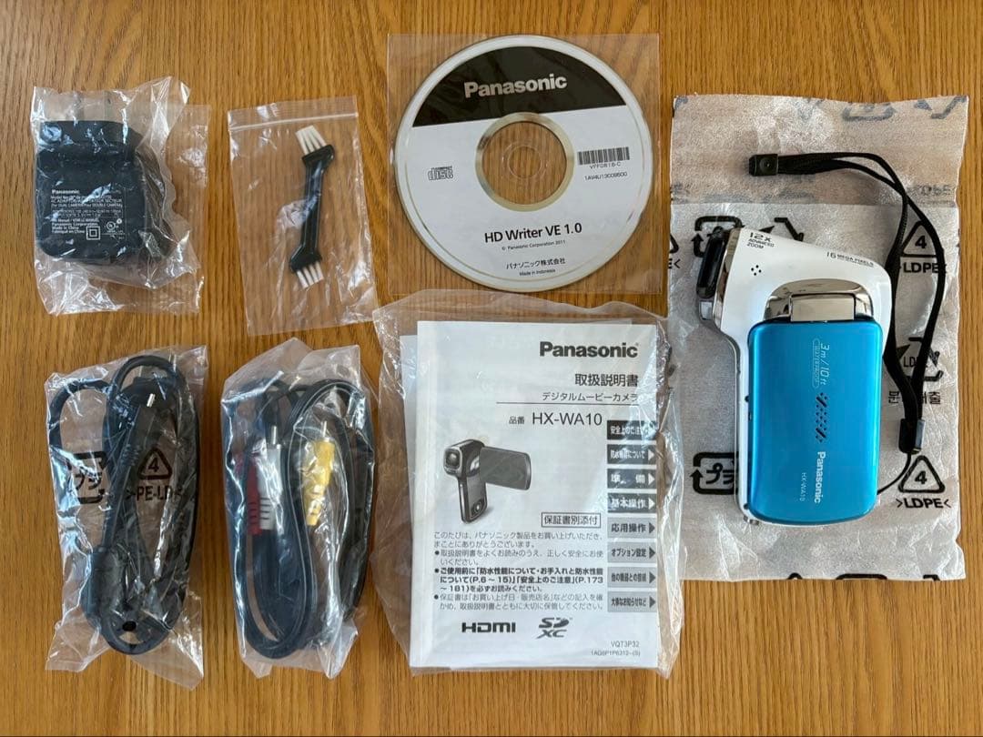 【極美品】Panasonic パナソニック HX-WA10 ビデオカメラ