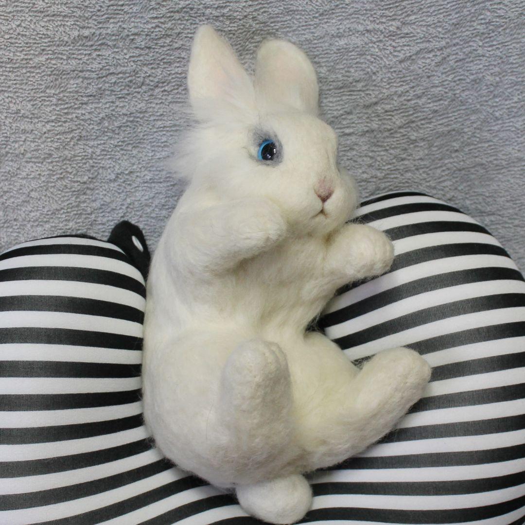 るんるんさま専用 羊毛フェルト オーダー「リアルで可愛いうさぎちゃん」