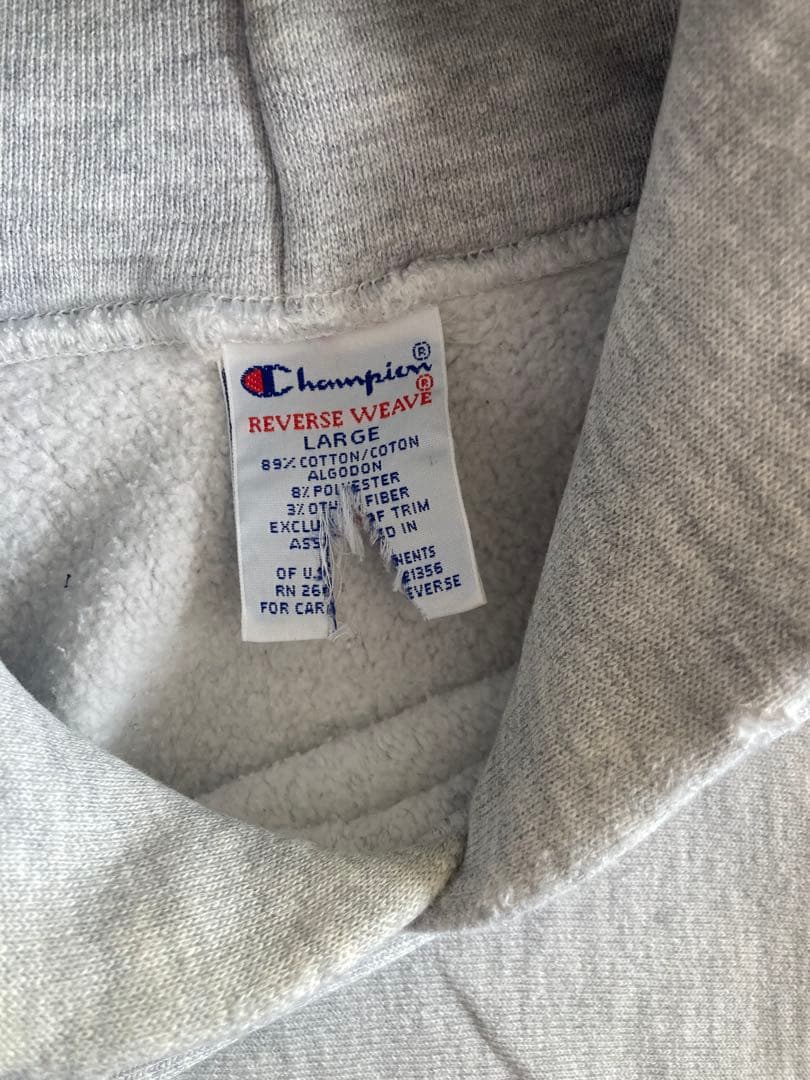 90s Champion チャンピオン リバースウィーブ パーカー 刺繍タグ