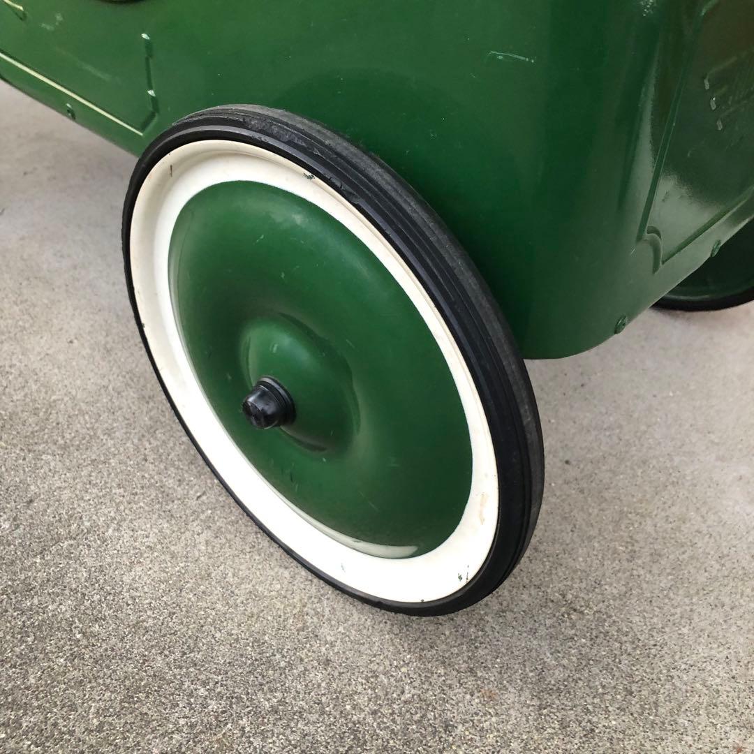 クラシック ペダルカー グリーン 乗用玩具