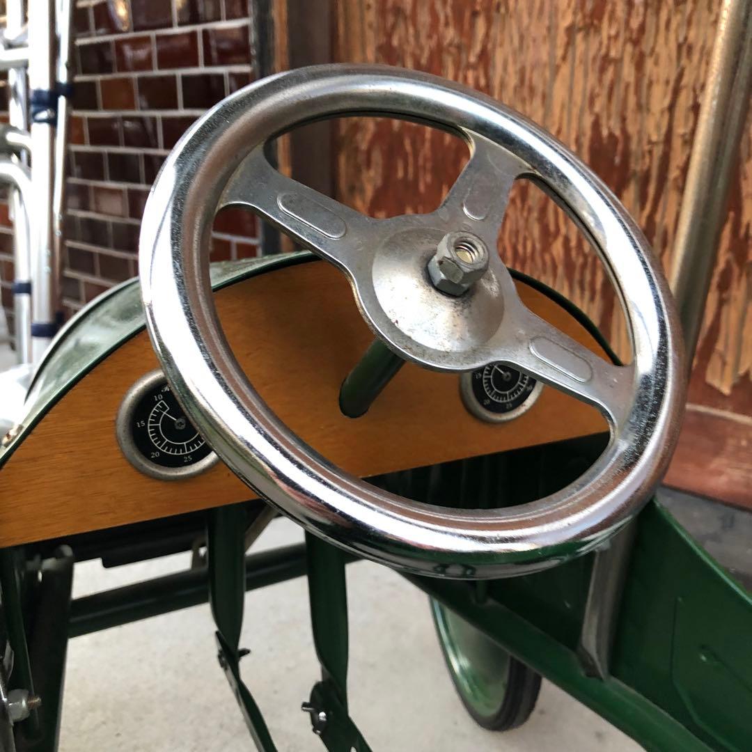 クラシック ペダルカー グリーン 乗用玩具