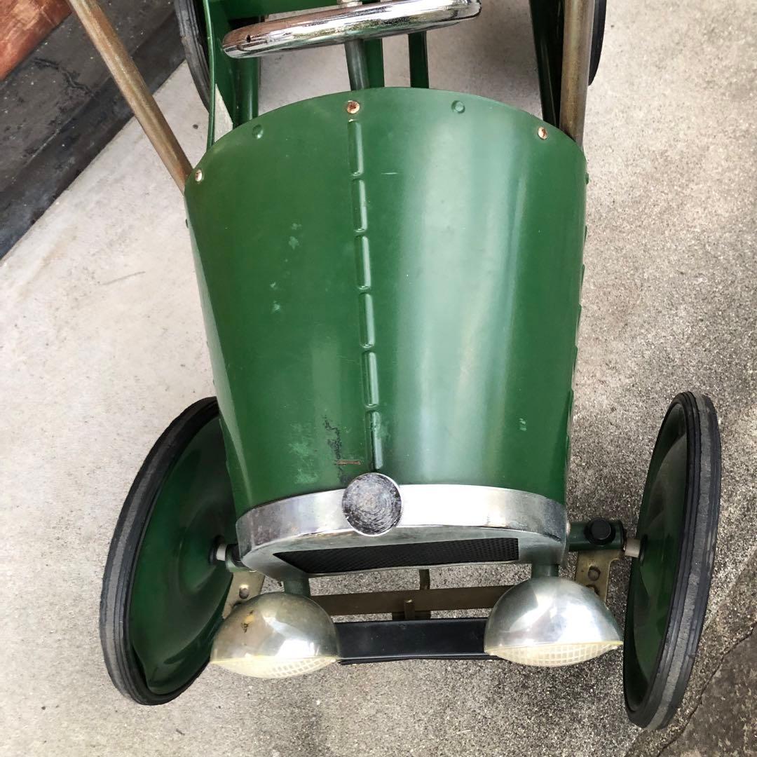 クラシック ペダルカー グリーン 乗用玩具